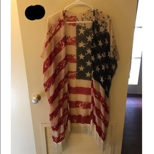 American Flag Kimono